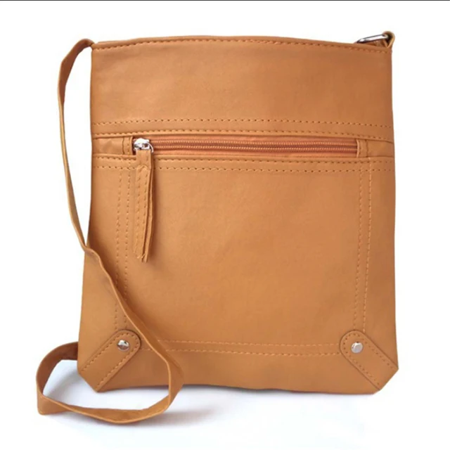 2017 Female Retro PU Leather Small Messenger Bag Crossbody Bags For ...