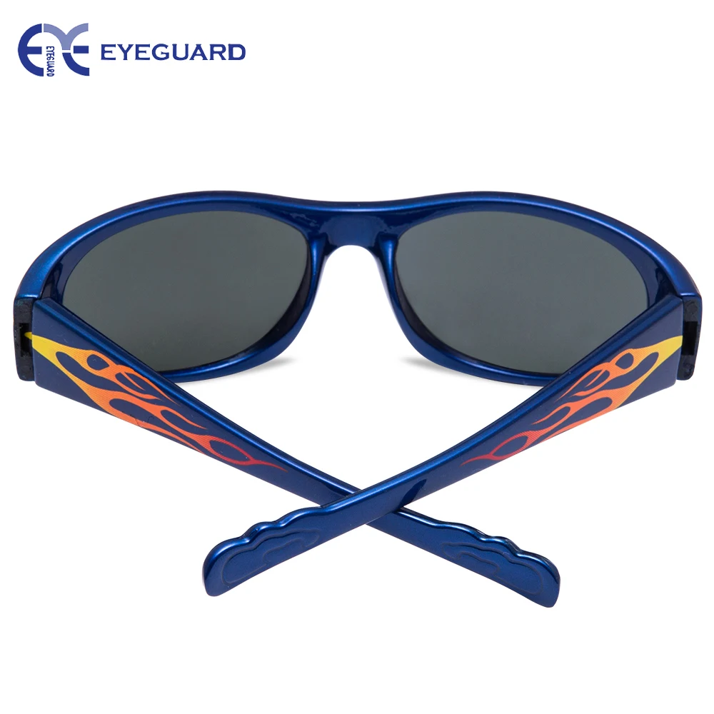 EYEGUARD Дети Спорт прогулочные солнцезащитные очки дети мальчик очки пластик стиль от 5 до 12 лет