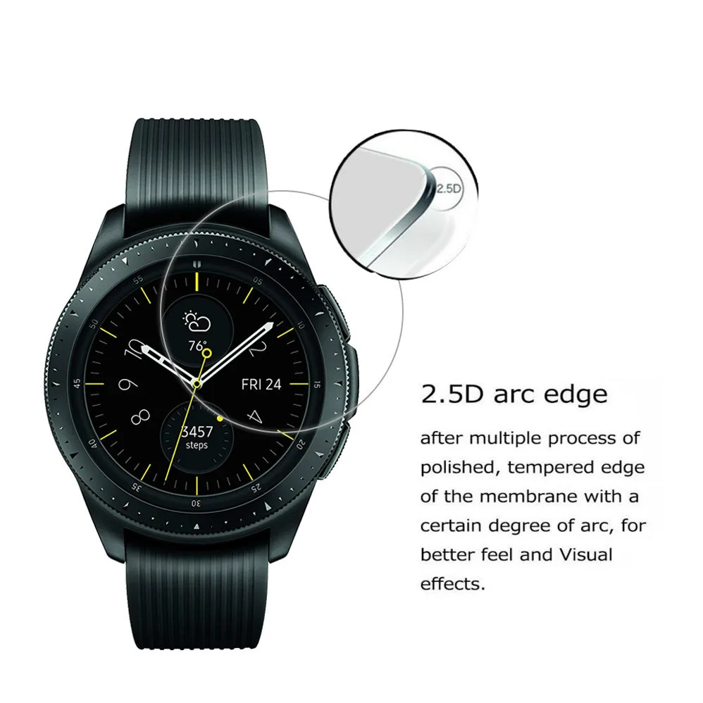 5 шт./упак. закаленное стекло для huami amazfit verge стекло против царапин анти-взрыв HD Amazfit verge Защитная пленка для экрана