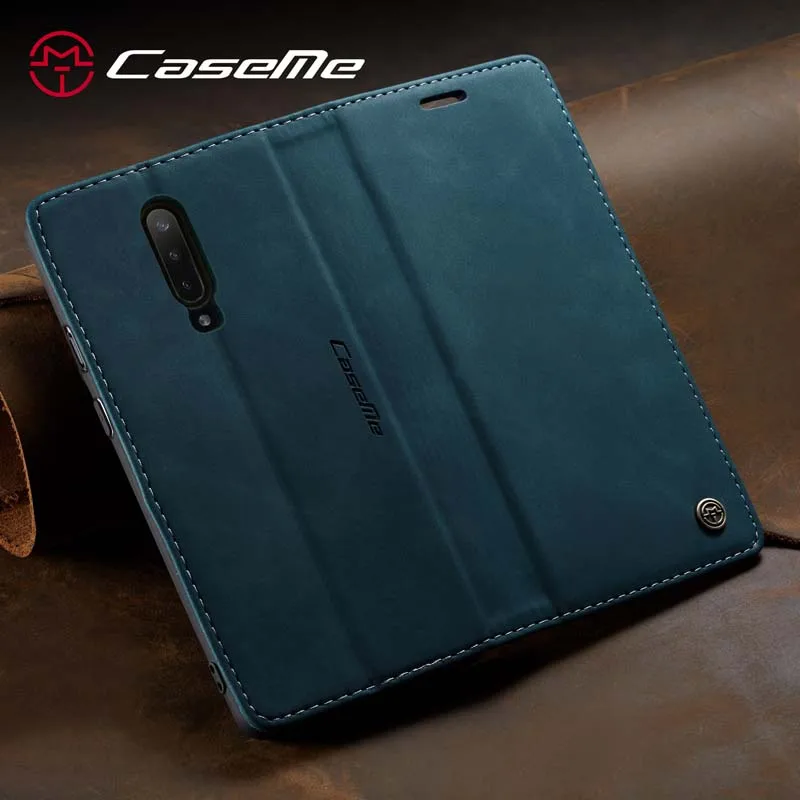Горячая CaseMe Магнитный чехол для OnePlus 7 Pro чехол Магнитный кошелек кожа чехол для телефона Fundas