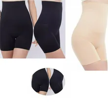 Для женщин Высокая талия трусы с эластичным поясом Воздухопроницаемый корсет живот для похудения нижнее белье периметра взлетно-посадочной обтягивающее боди Утягивающие трусы W3