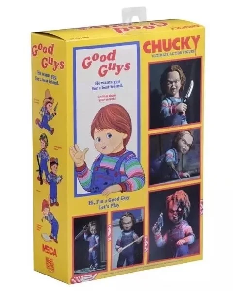 Новый классический фильм ужасов NECA Childs Play Good Guys Ultimate Chucky 4 &quotэкшн фигурка