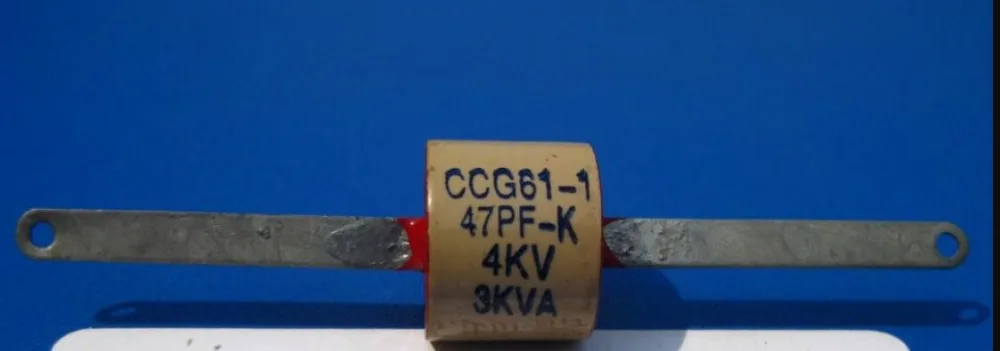 

CCG61-1 47P/PF/K/II 4KV 3KVA high frequency machine high frequency high voltage high power ceramic dielectric capacitor