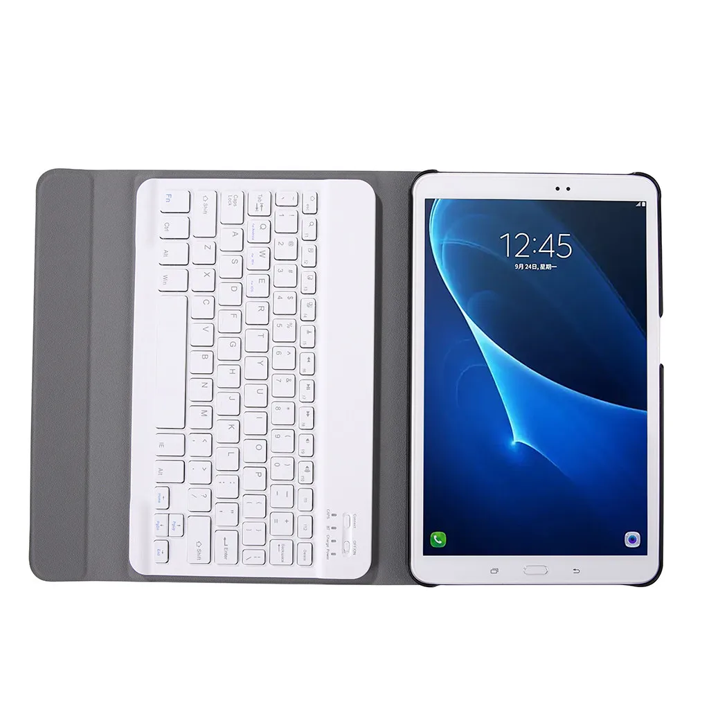Для samsung Galaxy Tab A T580/T585 10,1 чехол с Bluetooth клавиатурой Тонкий чехол с подставкой и беспроводными клавиатурами#20