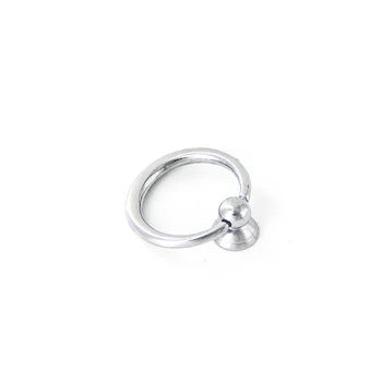 

37mm*17mm Silver Drop Ring Drawer Knobs Dresser Handles pulls Cupboard Wardrobe Cabinet Knobs Jewelry Box Cases Ring Handle