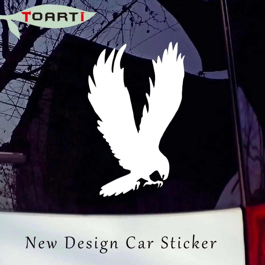A Flying Eagle Sticker Bird Car Removable Vinyl Adhesive Window Bumper