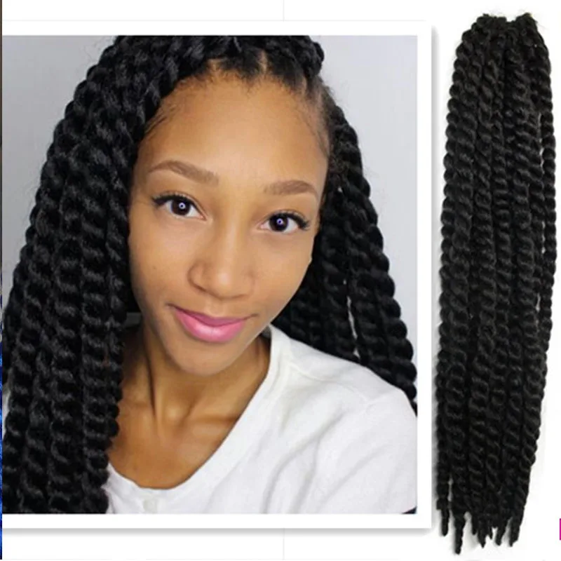 12/rool Hair Extensions Dreadlock Beads Synthetic Hair Extension Soft DreadLocks Hair Twist