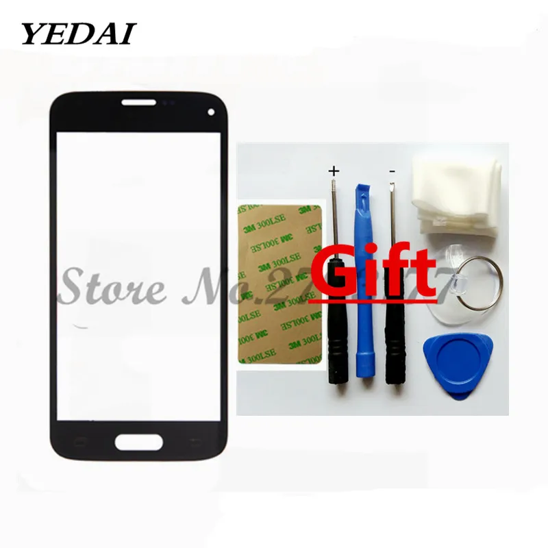 

YEDAI Free Tools+ New Touch Screen For Samsung Galaxy S3 S4 S5 Mini i9190 G900 Glass Capacitive sensor Touch Screen Panel Black