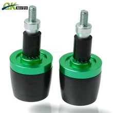 Универсальные мотоциклы ручной грузики руля ручной бар концы для Triumph Street Scrambler Кафе Racer MV Agusta Rivale 800 EAS KTM 125 Duke