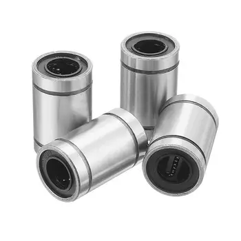 

4pcs LM8UU 8x15x24mm Double Side Rubber Seal Linear Motion Ball Bearing Bushing