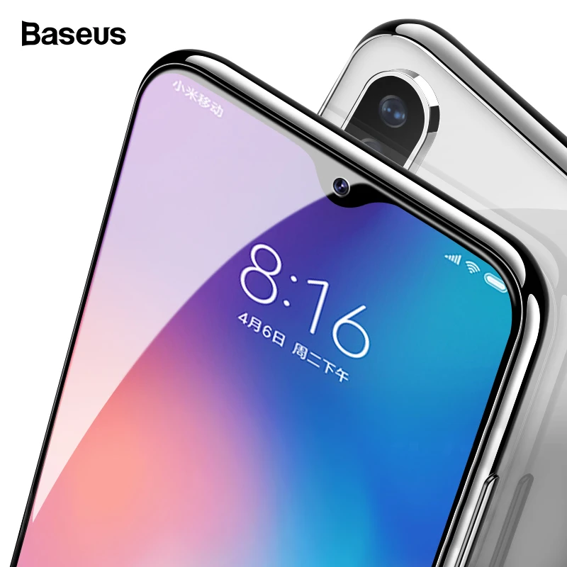 Baseus Tempered Glass For Xiaomi Mi 9 8 Se Mix 3 9D Full Cover Screen Protector For Xiaomi mi9 mi8 8se Mix3 Screen Protection