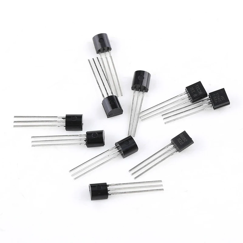 200Pcs 10Types x20 NPN PNP Power Transistors Kit W// Box BC337//BC547//2N2222//S8050