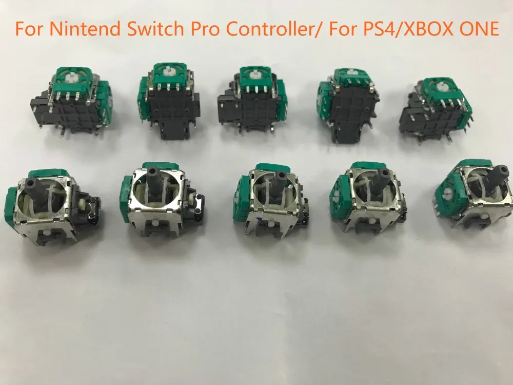 1 10 шт. для Nintendo Switch NS Pro контроллер джойстик замена ALPS 3D Аналоговый пальца датчик