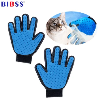 

Pet Cat Grooming Deshedding Brush Glove for animals Dog Gentle Efficient Back Massage Fur Washing Bathing Brush Comb