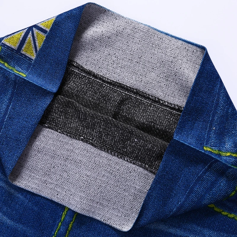 Женские синие Черные Брюки-карандаш с высокой талией из искусственной джинсовой ткани, джинсовые леггинсы