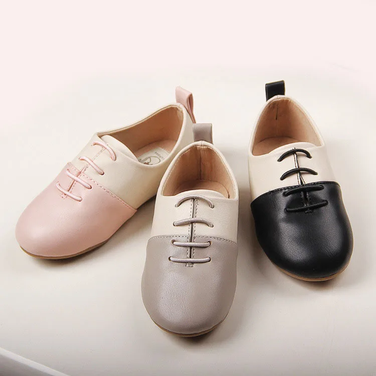 Soft Leather Children Shoes for Kids Oxford Shoes School Shoes Little