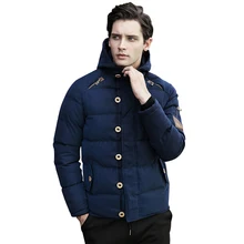 Ультра легкие мужские брендовые пуховики зимние хлопковые пальто с капюшоном Длинные мужские парки больших размеров 3XL плюс размер пальто Homme