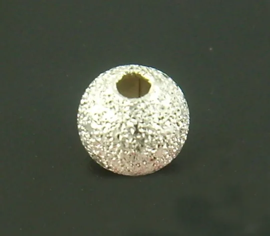 

DoreenBeads 25PCs Silver Plated Ball Spacers Beads 4mm Dia.