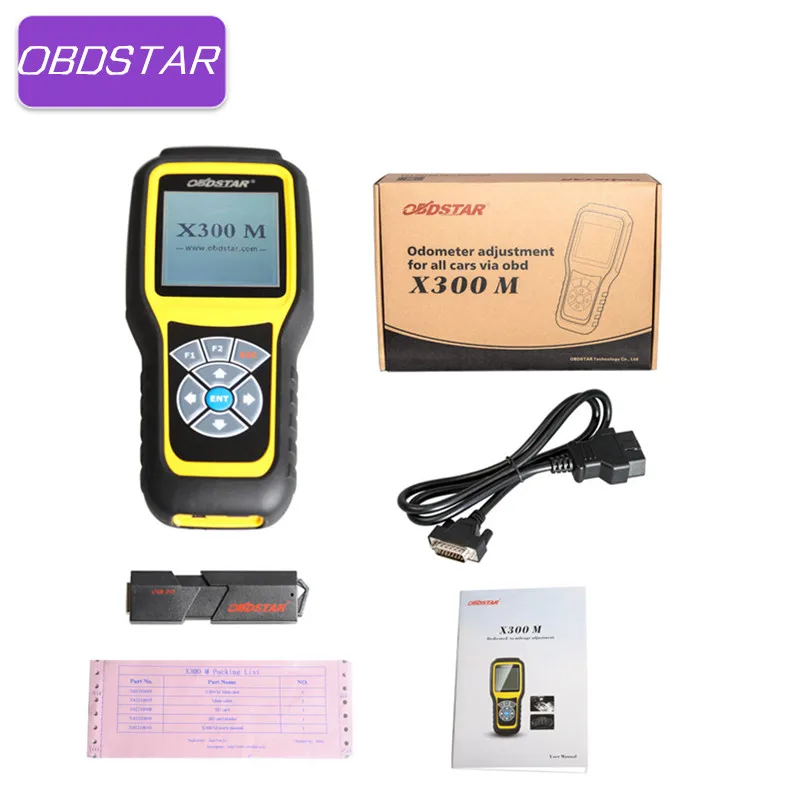 

OBDSTAR X300M Odometer Correction Tool X300 M Mileage Adjust Diagnostic Scanner Update Via official website