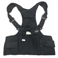 ; мужская женская одежда для коррекции фигуры задняя Ортодонтическая полоса, Регулируемая посадка на талии; корсет A505