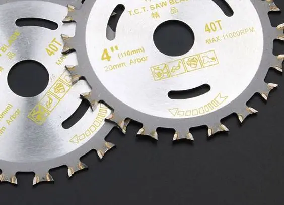 

105mm 4" Woodworking Saw Web Circular Saw Blade Angle Grinders Gear Wheel Saw Bits Power Tool Accessories Cutting Disc