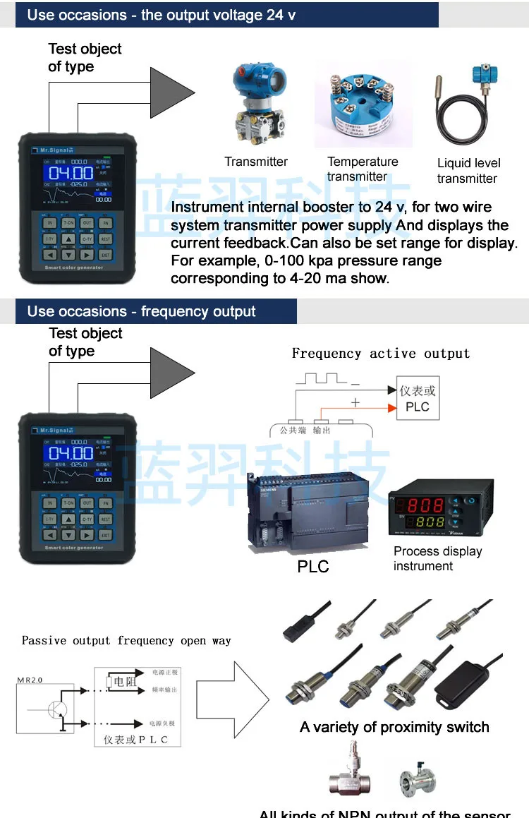 MR2.0 PRO+ 4-20mA калибровочный ток напряжения сигнала давления дисплей DDS генератора сигналов+ B, S, K, E, R, J, T, N выход термопары