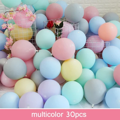 mixed color BTRUDI 30 шт./лот 5 дюймов макароны Цвет двойной Слои круглый, из латекса надувной шар для День рождения украшения/Свадьба/заниматься - Цвет: mixed color