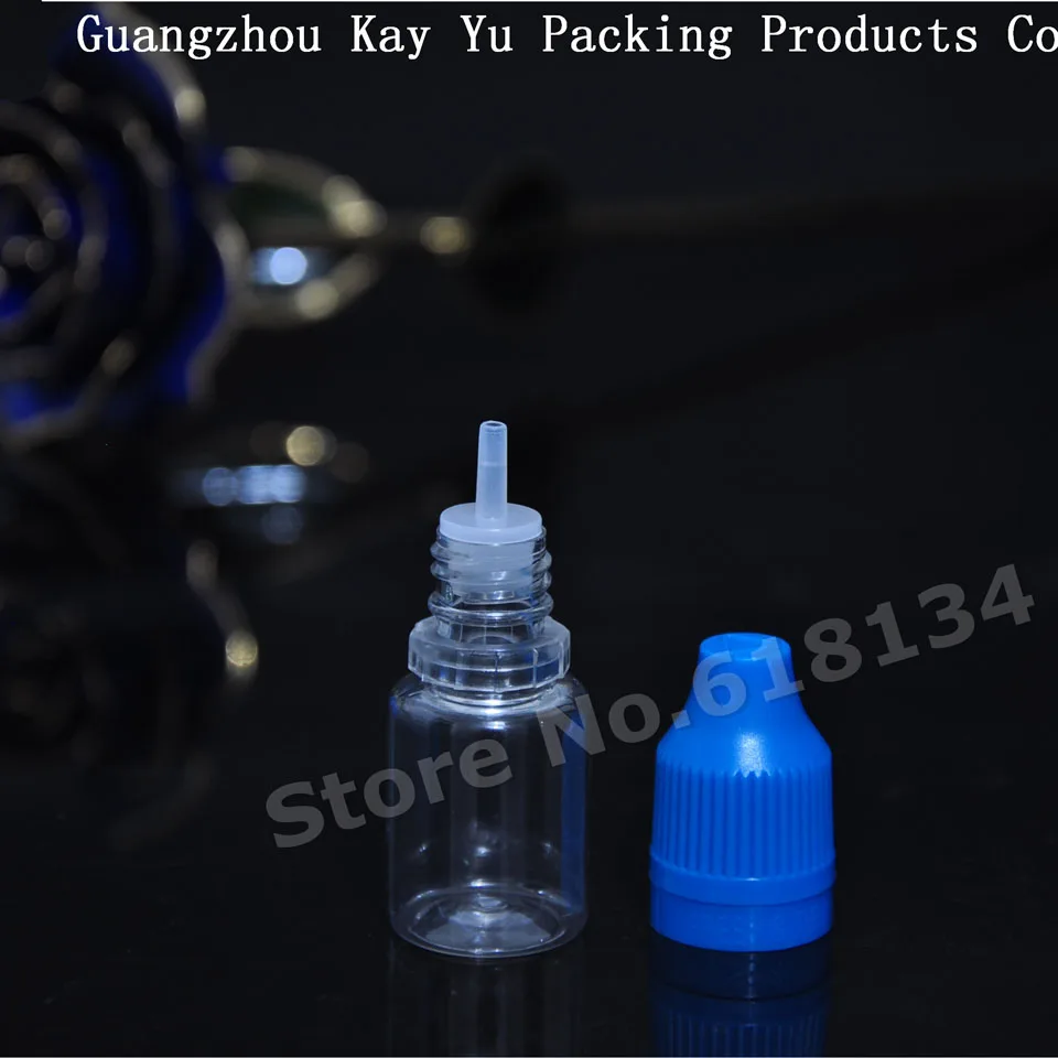 15000 pcs per lot , Food grade 5 ml mini dropper bottles with