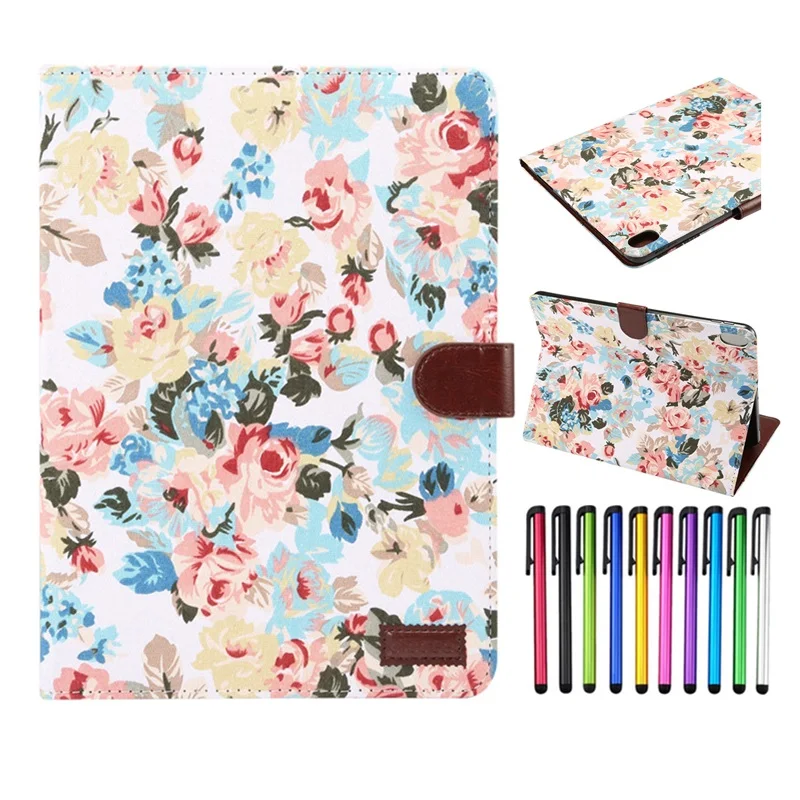 

Case For iPad Pro 11 2018 Cloth Flower Case Ultra Slim Smart Cover Folio Case For iPad Pro 11 inch Case Funda For iPad 2018