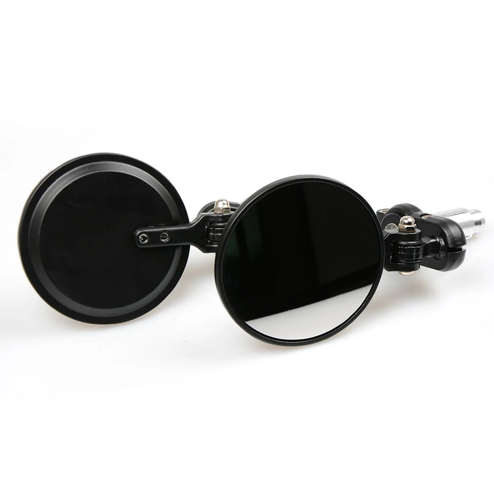 Motorcycle Universal CNC Aluminum Rear View 3" Handle Bar End 7/22" Mirrors for BMW K1200R K1200R SPORT K1200S R1200R R1200RT