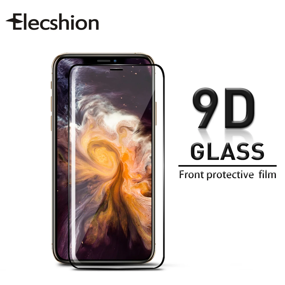 9D пленка для мобильного телефона из закаленного стекла iPhone X 7 6 5 6S 8 Plus камера Len