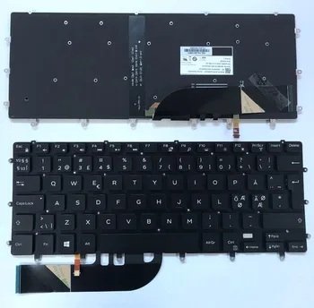 

New Genuine Danish Swedish Norwegian Finnish Nordic keyboard for Dell Inspiron 7558 7568 0G20WG DLM14L26DNJ442