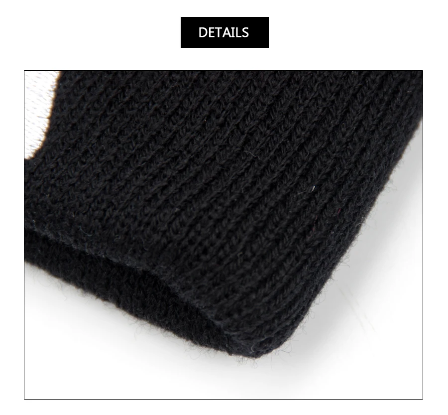 Acrylic Unisex Beanies For Men Embroidery HARRY Hip Hop Knitted Hat Outdoor Skiing Hat For Women Winter Warm Skullies Gorros (10)