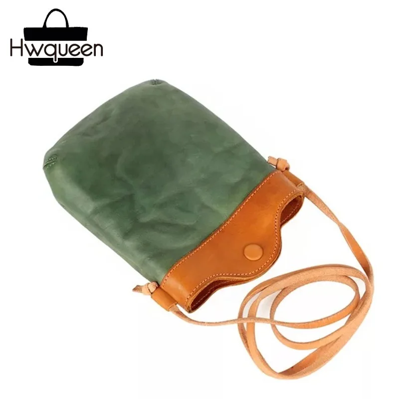 

Color-Mixing Designer Genuine Leather Female Crossbody Shoulder Bag Girls Phone Clutch Woman Small Messenger Bag Lady Sling Bag