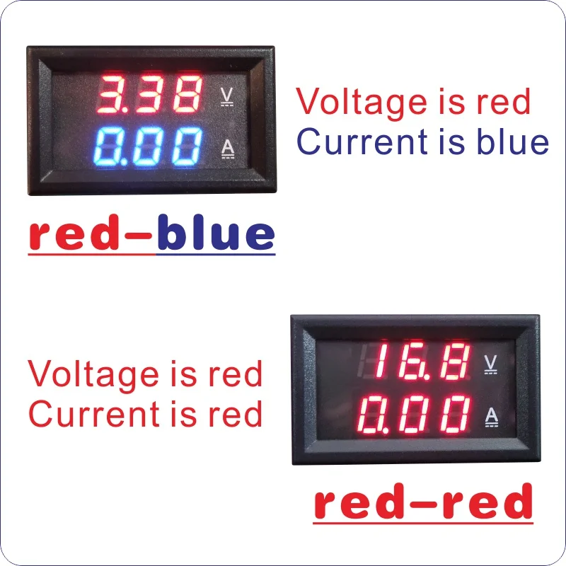 DC0-100V 0-300 В Напряжение измеритель тока DC999mA/2A/5A/10A Встроенный шунт Вольтметр Амперметр мультиметр электрический инструмент светодиодный Дисплей