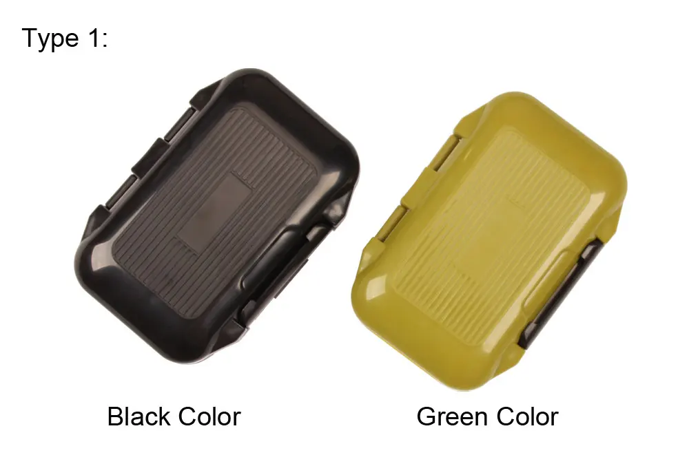 Spinpoler 1PC ABS Plastic Foam Double Side Fly Fishing Lure Fly Tying Boxes Artificial Insect Bait Hook Storage Box  (2)