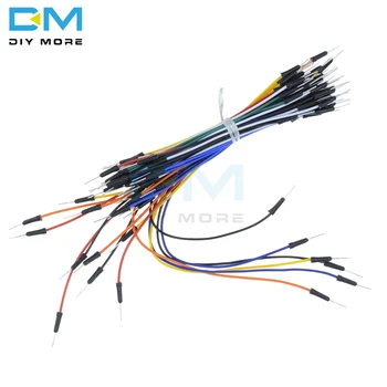 

65pcs Breadboard Jumper Cables For Arduino Jump Code Wire diy Kit Set