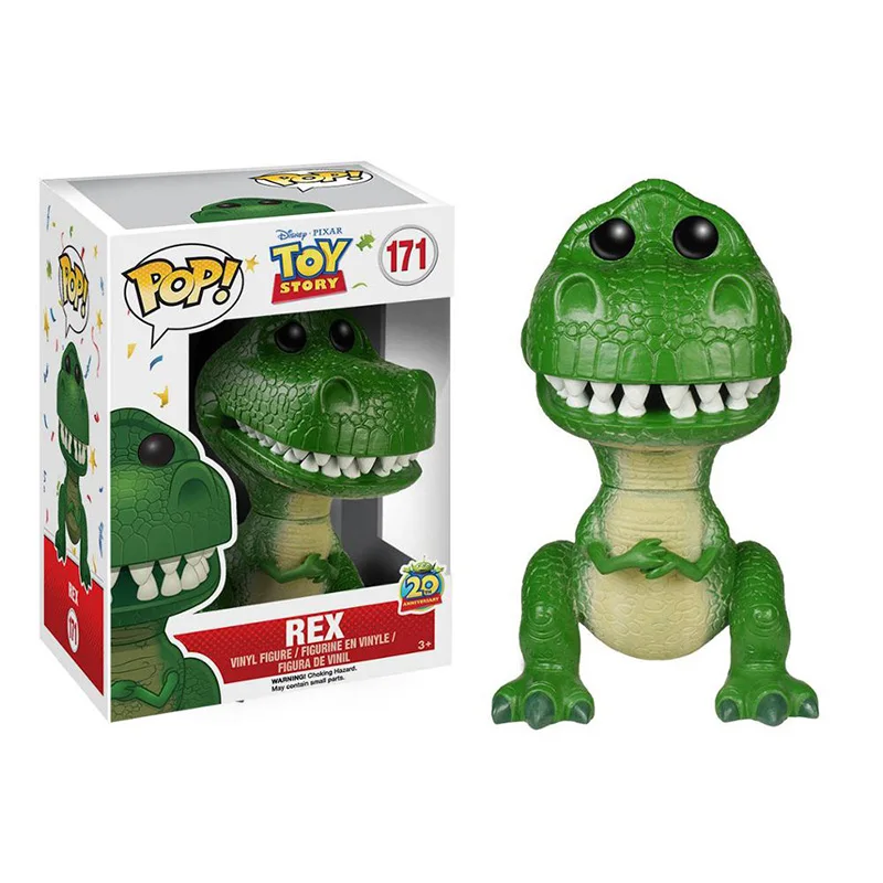 FUNKO POP Toy Story Rex виниловые фигурки Коллекция Модель игрушки для детей подарок на