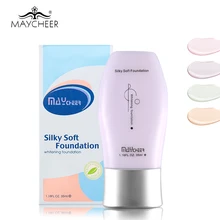 MAYCHEER Silky Soft Base Foundation Color Correcting Redness Primer 35ml Moisturizing Concealing Dull Skin Makeup Flawless