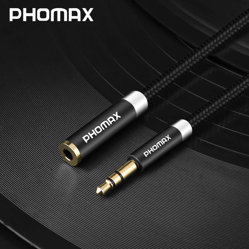 

PHOMAX 3.5mm jack audio cable Speaker Line Aux cord for iPhone 6 Samsung galaxy s8 Car Headphone for Xiaomi redmi 4x Audio Jack