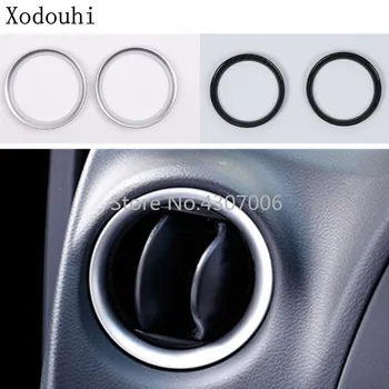 

Car Inner Garnish Cover Detector Trim Front Side Air Conditioning Outlet Vent 2pcs For Nissan Terra 2018 2019 2020
