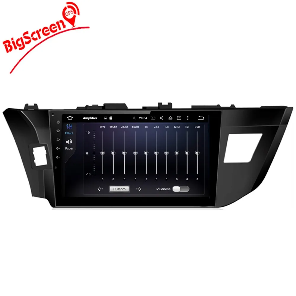 Best 10.2 Inch the Newest Android 8.0 7. 1 Car No DVD Player GPS Navigation For Toyota Corolla 2014-2016 Stereo Headunit WIFI Setnav 2