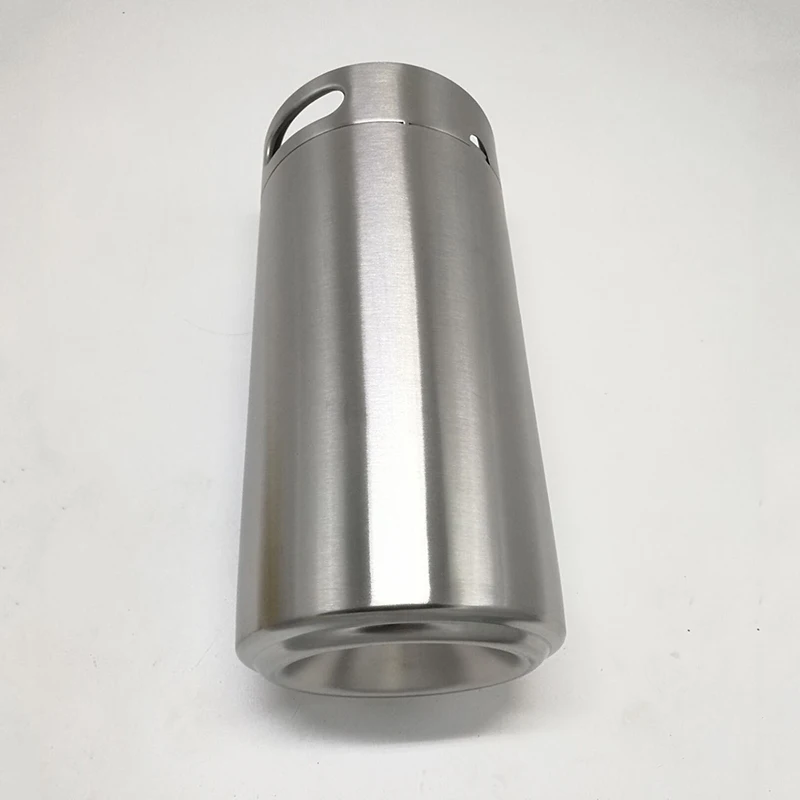  3.6L Kegs 304 Stainless Steel Home Beer Mini Keg Beer Growler Portable Beer Bottle Making Bar Beer 
