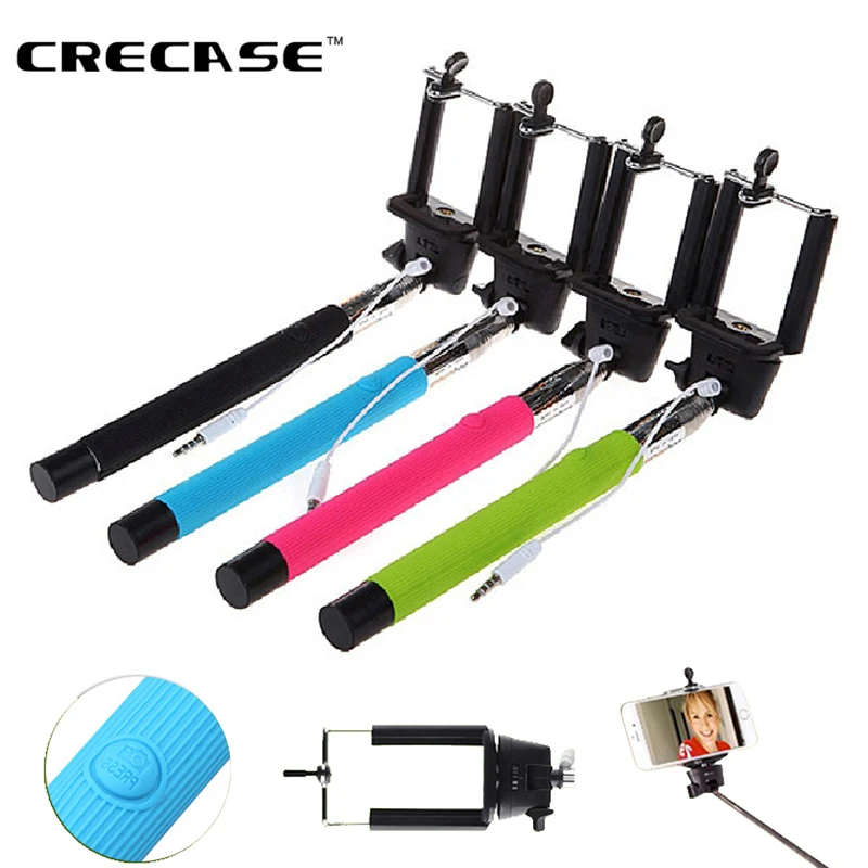 Buy Extendable self selfie Monopod Cable Selfie Stick