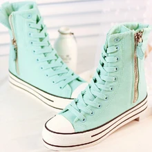 2016 Hot zapatos mujer Sapatos Tenis Masculino Fashion Autumn Winter Boots For Casual High Top Canvas shoes woman s91