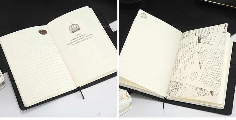 RuiZe B6 кожаная записная книжка,, пароль, молочная записная книжка с замком, плотная бумага, планировщик, канцелярские принадлежности