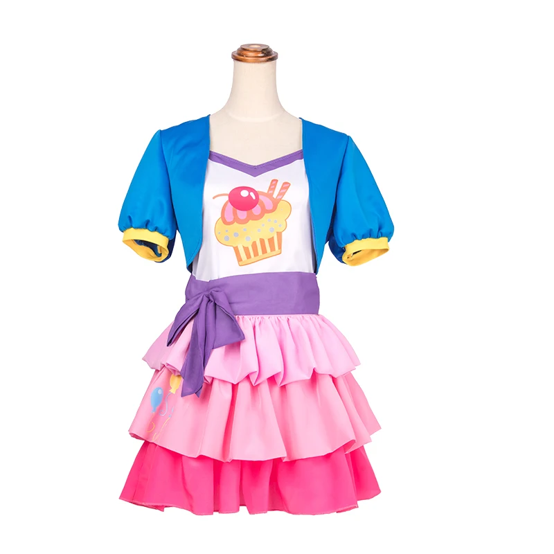 Женские костюмы для косплея My Girls Little Pony Pinkie Pie женские розовые на Хэллоуин