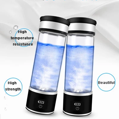 

USB Rechargeable Rich Hydrogen Water Generator electrolysis Energy Hydrogen-rich Antioxidant ORP H2 Water Ionizer Bottle