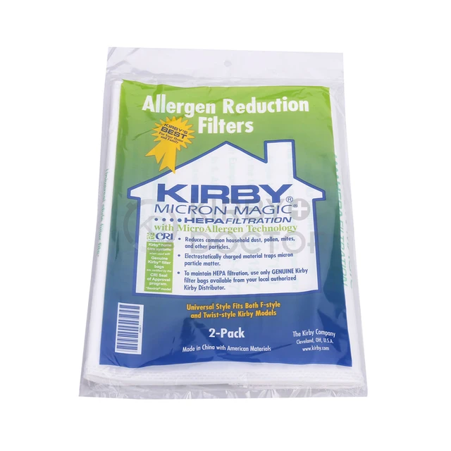 Us 20 0 Kirby Vacuum Bags 6 Sentria Universal F Style Micron Magic Hepa White Cloth In Cleaner Parts From Home Liances On