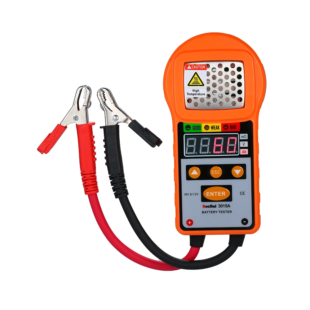 

RuoShui 6V 12V LCD Digital Car Battery Analyzer Automotive Vehicle Battery Diagnostic Tester Tool Digital Tester